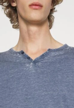 Pier One Topper Langermet - Blue -Pier One 662ba863cd184f48a60ae434c8de081a