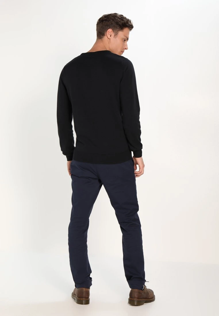 Pier One Basic Crewneck - Strikkegenser - Black 5 Pier One Basic Crewneck - Strikkegenser - Black - Bilde 3