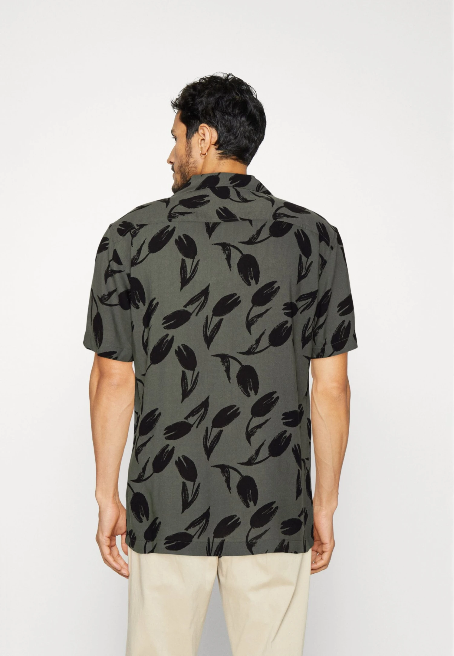 Pier One Skjorte - Olive 5 Pier One Skjorte - Olive - Bilde 3