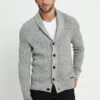 Pier One Cardigan - Mottled Dark Grey -Pier One 6b72e6eb7c8c463ebf030f5268848726