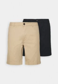 Pier One 2 Pack - Shorts - Tan/Black 12 Pier One 2 Pack - Shorts - Tan/Black -Pier One 6d9aaab23c01455689a1f97d308c1dcf