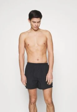 Pier One 5 Pack - Boxershorts - Black/Khaki/Dark Grey