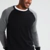Pier One Sweatshirt - Grey Melange/Black