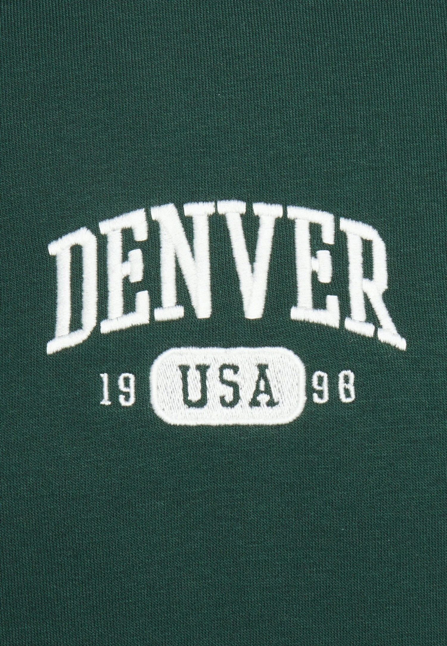 Pier One Denver College Hoodie- Sweatshirt - Green 5 Pier One Denver College Hoodie- Sweatshirt - Green - Bilde 3