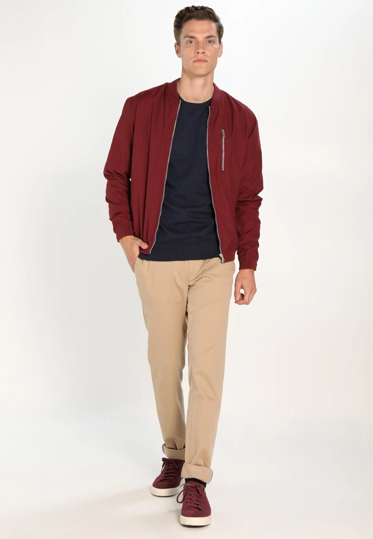 Pier One Basic Crewneck - Strikkegenser - Dark Blue 4 Pier One Basic Crewneck - Strikkegenser - Dark Blue - Bilde 2