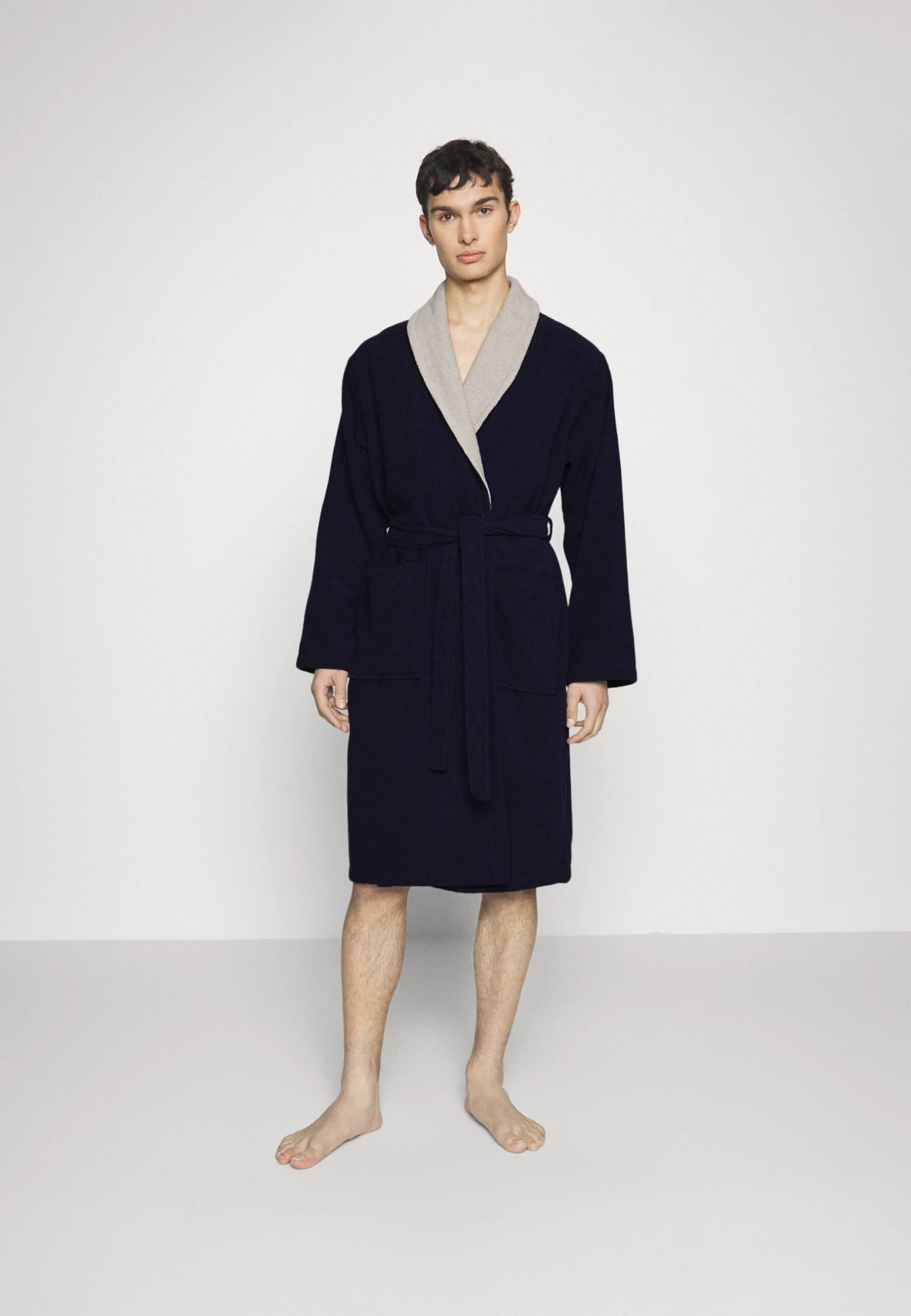 Pier One Shawl Towel Bathrobe - Badekåpe -Dark Blue 4 Pier One Shawl Towel Bathrobe - Badekåpe -Dark Blue - Bilde 2