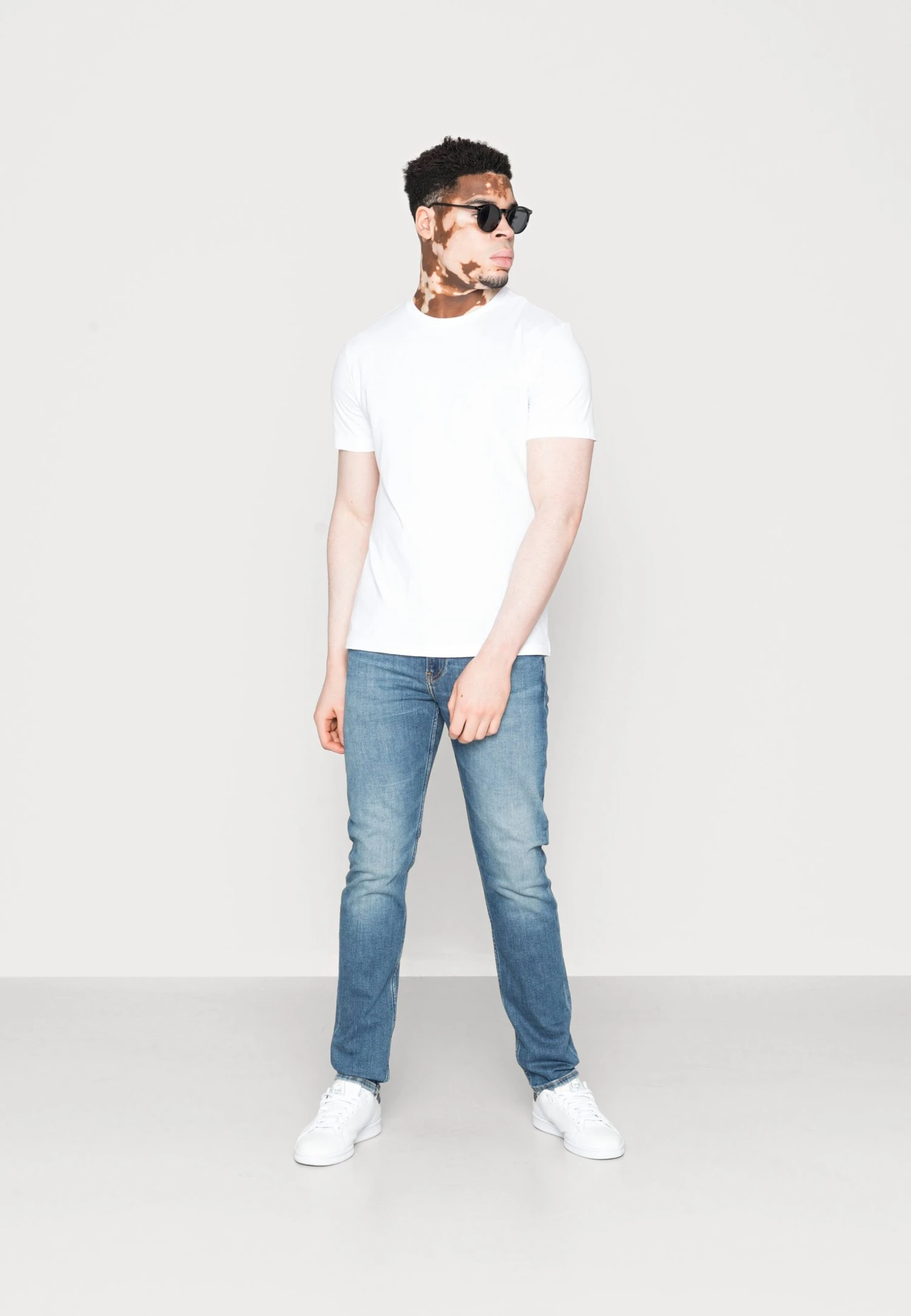 Pier One 10 Pack - T-Shirts - Mottled Light Grey/Black/White 3 Pier One 10 Pack - T-Shirts - Mottled Light Grey/Black/White