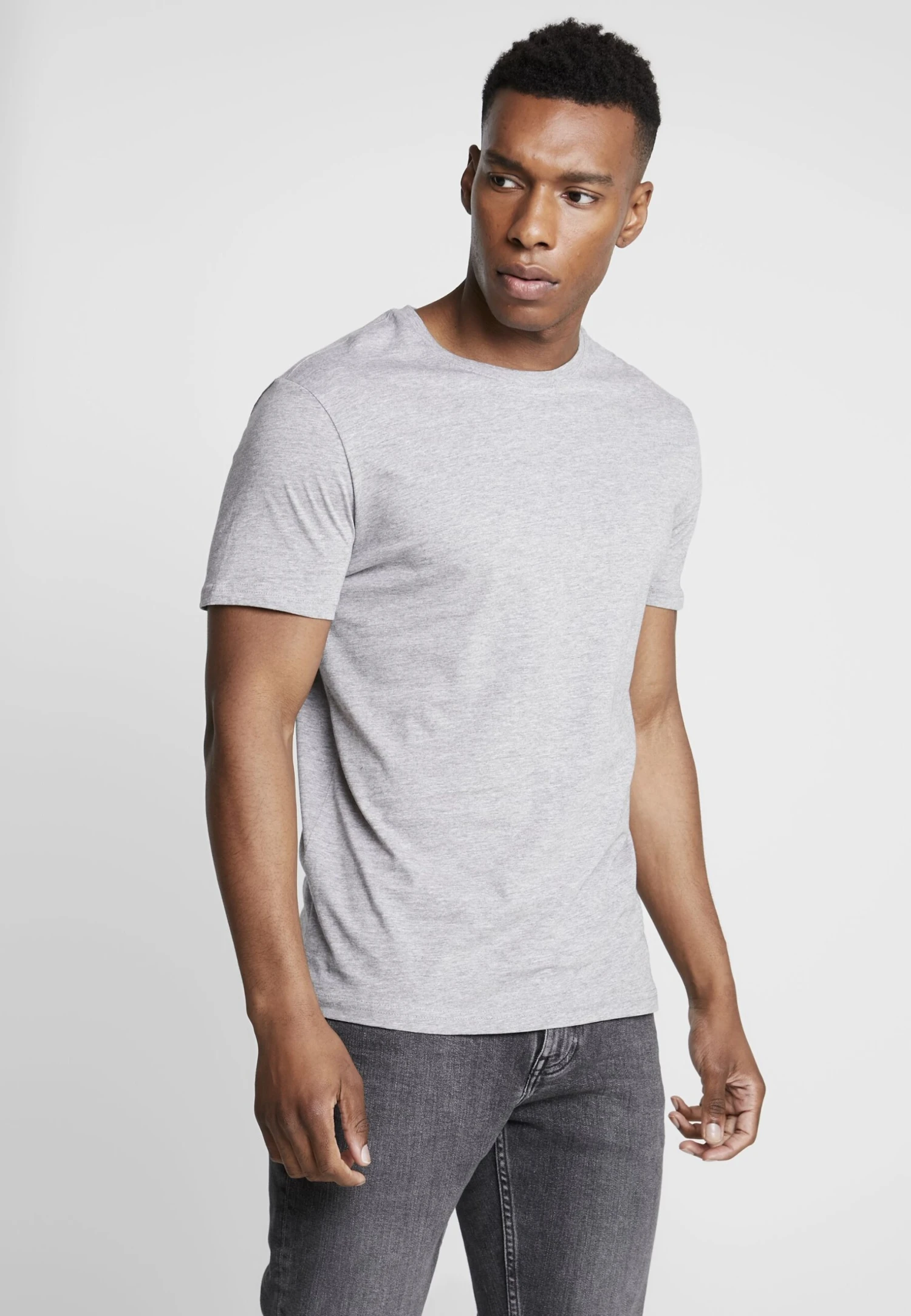 Pier One 5 Pack - T-Shirts - Mottled Bordeaux/White 6 Pier One 5 Pack - T-Shirts - Mottled Bordeaux/White - Bilde 4