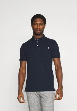 Pier One 2 Pack - Poloskjorter - Dark Blue/White -Pier One 7ec99628da1a4789ab196d9b051808cf