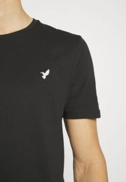 Pier One 5 Pack - T-Shirts - White/Black/Dark Blue -Pier One 7ff9eb908aaf4b98b2151695076bad57