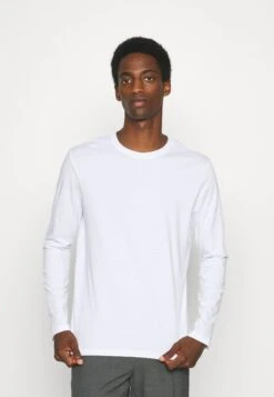 Pier One 5 Pack - Topper Langermet - Dark Blue/Turquoise/White -Pier One 83e70b3bd17b4433b85feea6ce6064a7