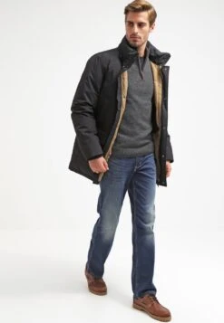 Pier One Strikkegenser - Dark Grey Melange -Pier One 87482a31fdb4414d885d5c4c51500d68