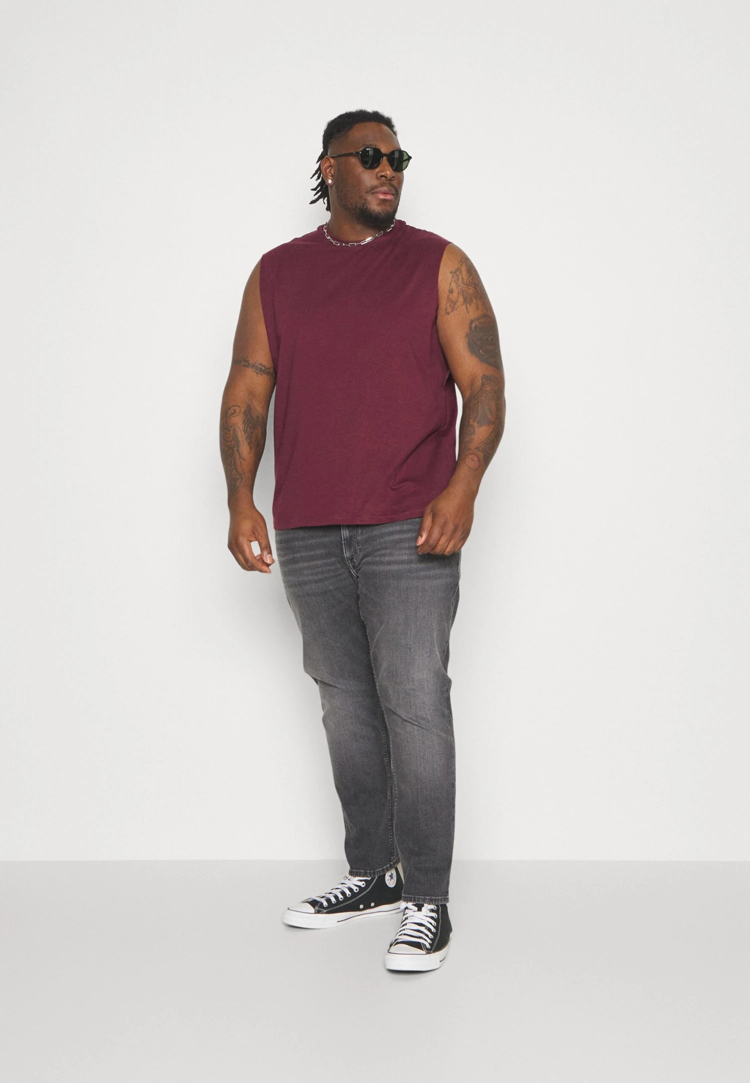 Pier One 2 Pack- Topper - Black/Bordeaux 3 Pier One 2 Pack- Topper - Black/Bordeaux