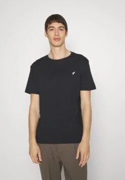 Pier One 5 Pack - T-Shirts - Black/White/Dark Blue -Pier One 8efda8ef684d4c4b842c548c3a43e2cf