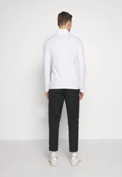 Pier One 2 Pack - Topper Langermet - White/Black -Pier One 95a0735f1f074fd4806c6108227c824a