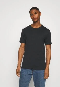 Pier One 5 Pack - T-Shirts - Black/White/Light Grey -Pier One 97c18e35b5f94069b6c162222882cabe