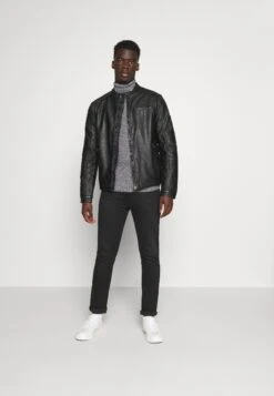 Pier One Muscle Fit Turtle - Strikkegenser - Mottled Grey -Pier One 980d461669e946608dd2b414b76c7106