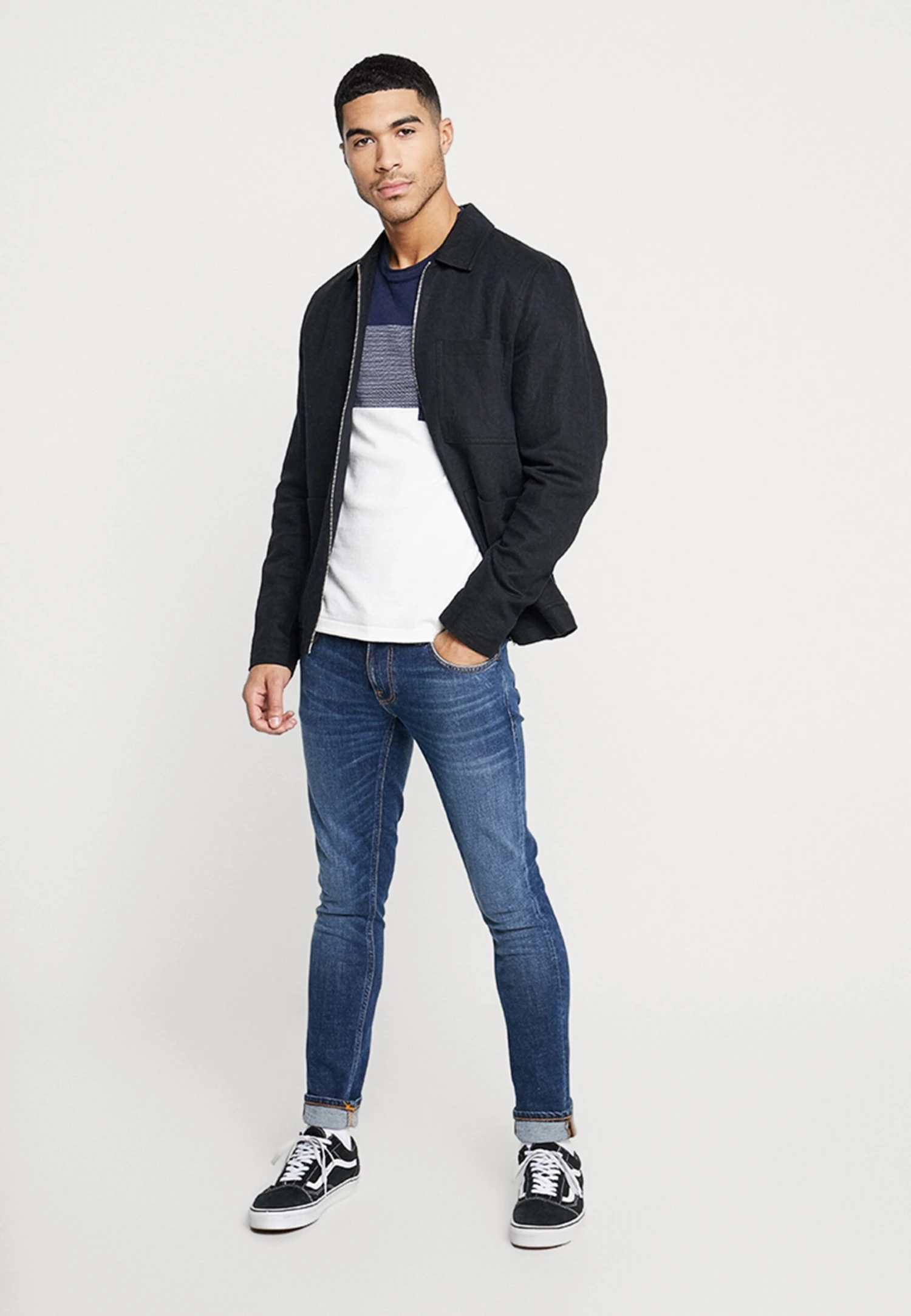 Pier One Strikkegenser - Dark Blue 4 Pier One Strikkegenser - Dark Blue - Bilde 2