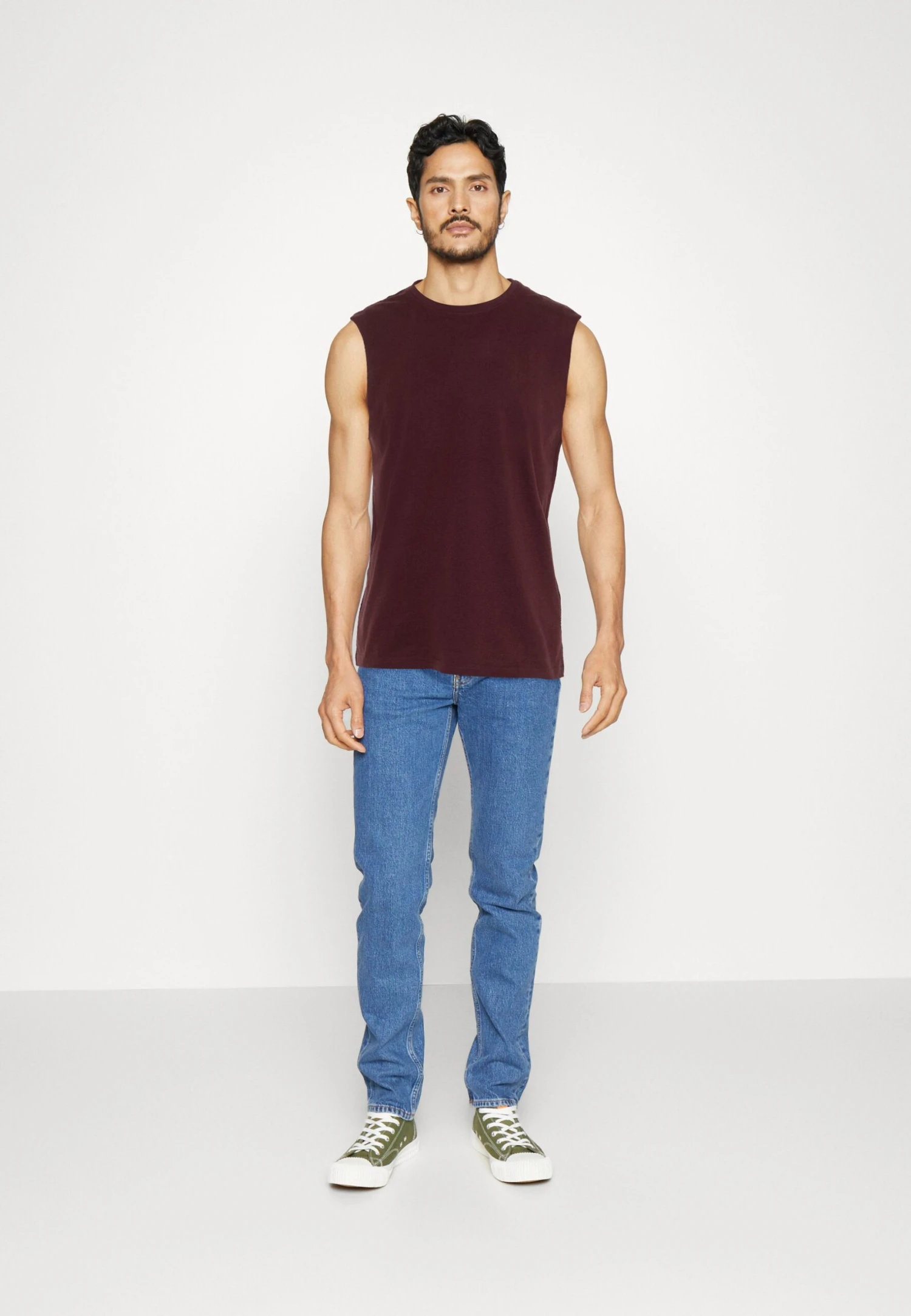 Pier One 2 Pack - Topper - Bordeaux/Black 3 Pier One 2 Pack - Topper - Bordeaux/Black