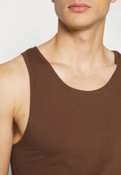 Pier One 3Pck Skin Tone Rib Vest- Undertrøye - Brown -Pier One 9f31fc2f68bd4a4785af045b430b1d83