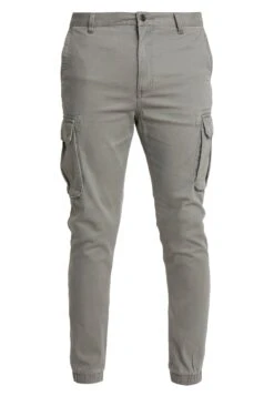 Pier One Cuffed Skinny Trouser- Cargobukse - Grey -Pier One a09b1a92eb324dc1b90d5202c92319c0