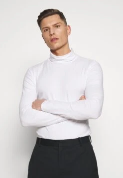 Pier One 2 Pack - Topper Langermet - White/Black -Pier One a236e23de24943c2b31da887f93fc262