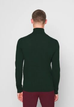 Pier One 2 Pack - Basic Turtleneck - Strikkegenser - Black/Dark Green -Pier One a389b47cc67c44dabaafa53605b7d51c