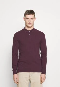 Pier One 2 Pack - Poloskjorter - Bordeaux/Dark Blue -Pier One a3f27dd5eb454bcbb99d1bb7ed8d6687