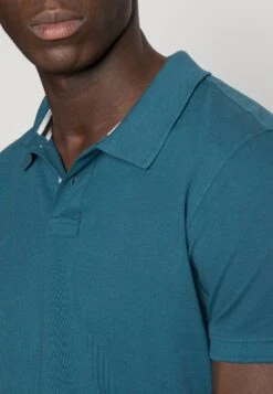 Pier One 2 Pack - Poloskjorter - Petrol/Black -Pier One a43ad11d9a224990ac9fdc5fd8e4693a