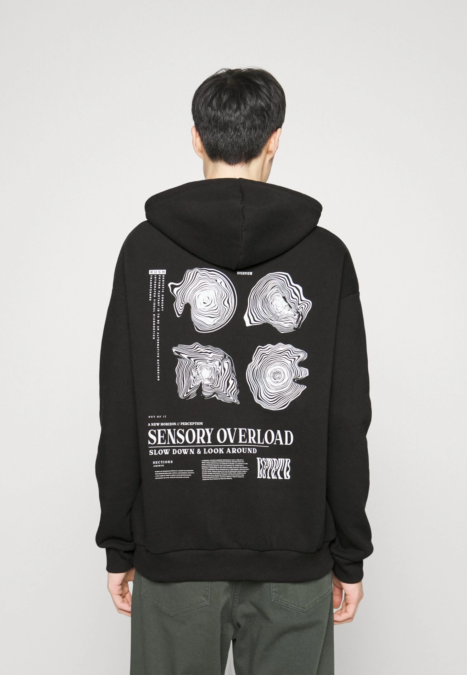 Pier One Wood Hoodie - Hoodie - Black 5 Pier One Wood Hoodie - Hoodie - Black - Bilde 3