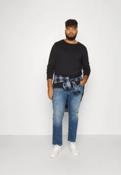 Pier One 2 Pack - Topper Langermet - Blue/Black