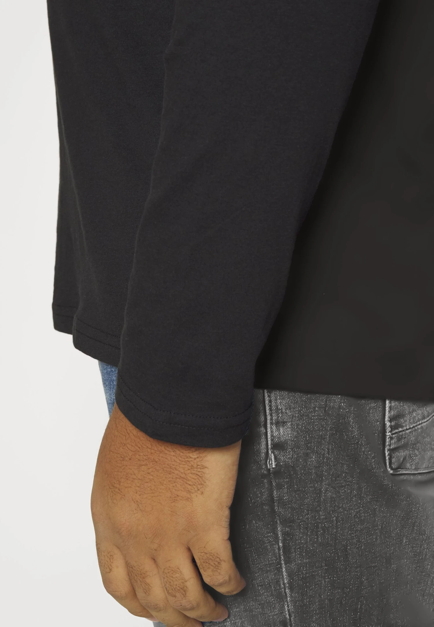 Pier One 2 Pack - Topper Langermet - Blue/Black 10 Pier One 2 Pack - Topper Langermet - Blue/Black - Bilde 8