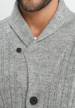 Pier One Cardigan - Mottled Dark Grey -Pier One a81bf8b9d0cc4071ae6e5334e2ae0b0e