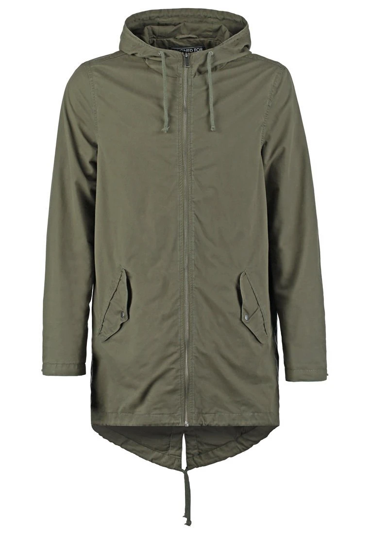 Pier One Parka - Khaki 9 Pier One Parka - Khaki - Bilde 7