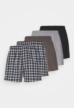 Pier One 5 Pack - Boxershorts - Grey -Pier One abc2677e29204b66b44e246719f6eeb4