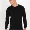Pier One Basic Crewneck - Strikkegenser - Black 1 Pier One Basic Crewneck - Strikkegenser - Black -Pier One af19890ce8a74478ac96cd01413cb907