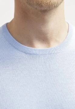 Pier One Basic Crewneck - Strikkegenser - Light Blue 12 Pier One Basic Crewneck - Strikkegenser - Light Blue -Pier One b041e581fd1148bba0db07cb588bf608
