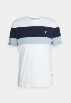 Pier One T-Shirts Med Print - White/Blue -Pier One b0f4da8f05f1438792789d645aeab48b