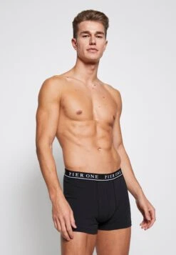 Pier One 5 Pack - Underbukse - Black -Pier One b227a81622fa435dab7a91d73c7d87b5