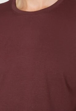Pier One 5 Pack - T-Shirts - Bordeaux/Light Grey/Brown -Pier One b3b82d7abcbb40a5b2a40e8096a778d2
