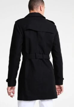 Pier One Trenchcoat - Black -Pier One b5078c2122bd4e41a79beda6055dff80