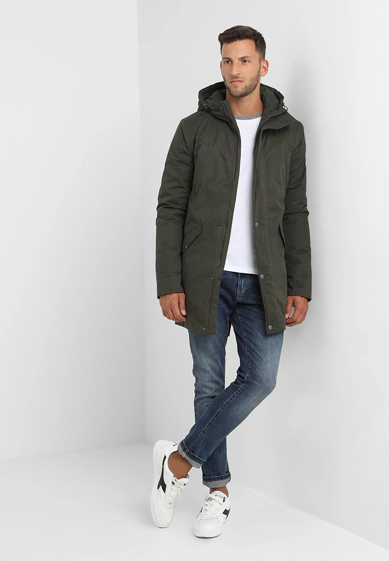 Pier One Parka - Dark Green 4 Pier One Parka - Dark Green - Bilde 2