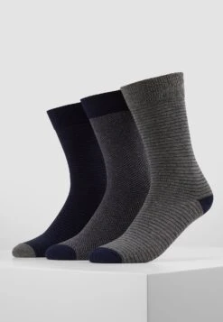 Pier One 5 Pack - Sokker - Dark Blue/Mottled Grey -Pier One b6c78759fa194ba3b495c086b8e71a51