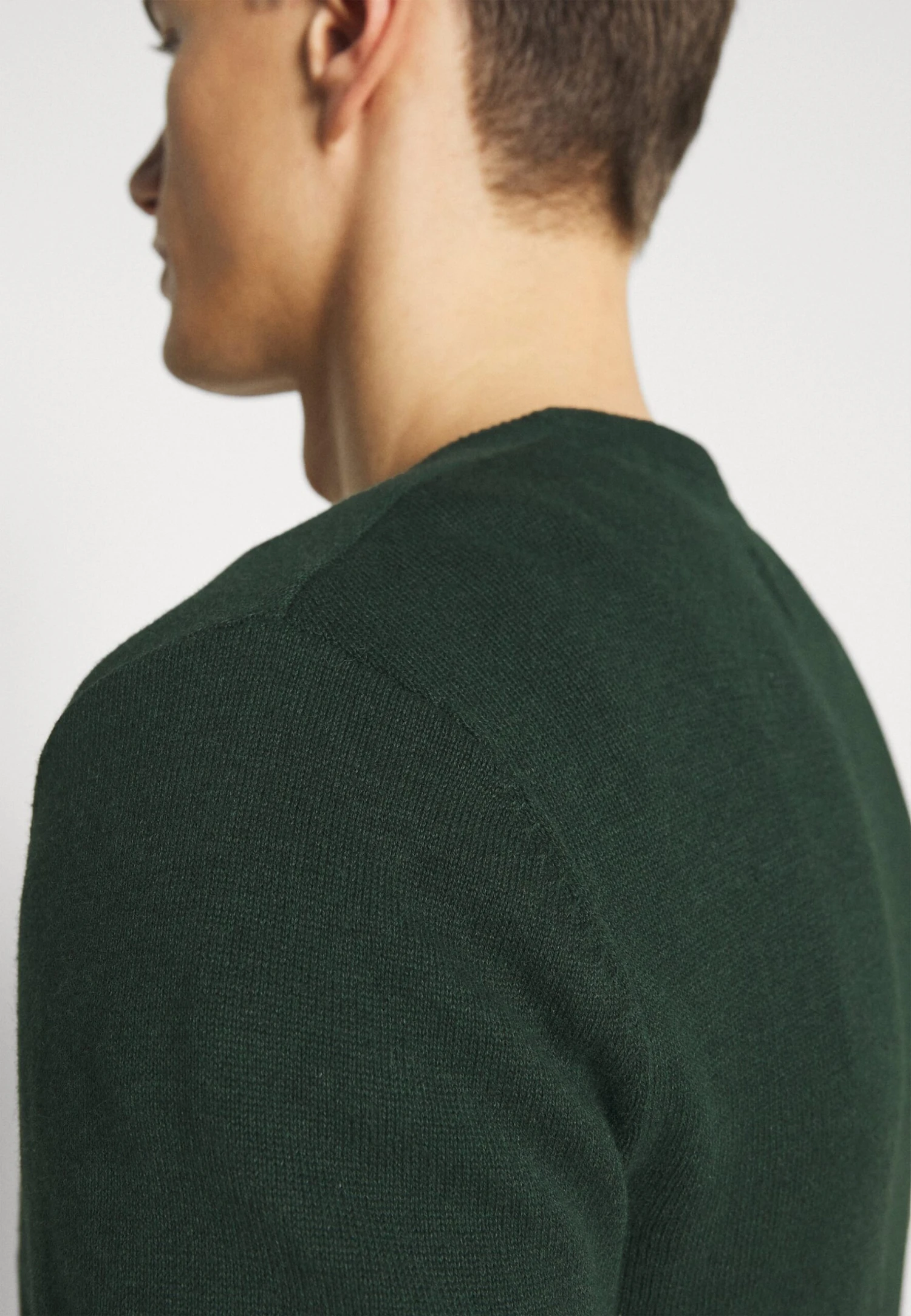 Pier One Basic Crewneck - Strikkegenser - Mottled Dark Green 7 Pier One Basic Crewneck - Strikkegenser - Mottled Dark Green - Bilde 5