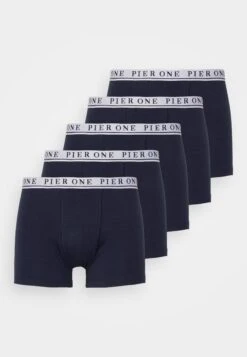 Pier One 5 Pack - Underbukse - Dark Blue -Pier One b91eac70d6e1453c9d6db6e3635232d9