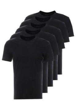 Pier One 5 Pack - T-Shirts - Black -Pier One bd75c0059404493a970c9577d597937f