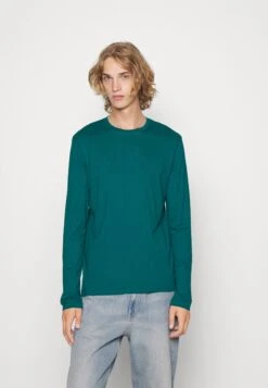 Pier One 5 Pack - Topper Langermet - White/Dark Blue/Black -Pier One beef28c7ef3c4b258c920dd186a4177c