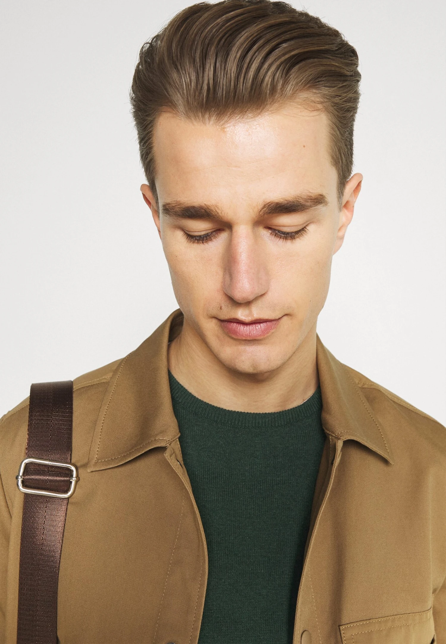 Pier One Basic Crewneck - Strikkegenser - Mottled Dark Green 6 Pier One Basic Crewneck - Strikkegenser - Mottled Dark Green - Bilde 4