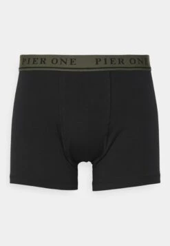 Pier One 5 Pack - Underbukse -Black/Khaki -Pier One c508122088104e9f8a12580b12718802