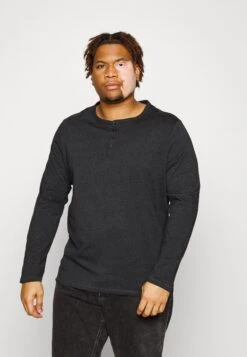 Pier One 2 Pack - Topper Langermet - Dark Grey/Red -Pier One cb38540c29b64232a08414884540a699